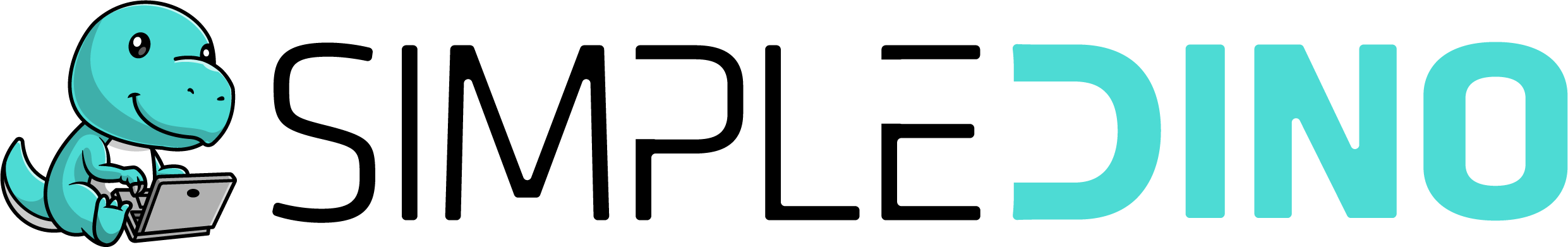 Simple Dino logo